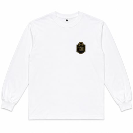 SARCASTIC / NEW DANCE SOUND L/S TEE / WHITE
