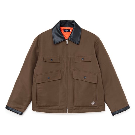 SOL soonerorlater / LIGHT PADDED HUNTING JACKET / BROWN