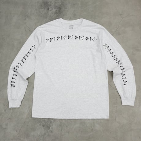 PAJA STUDIO / FRAME L/S TEE / ASH