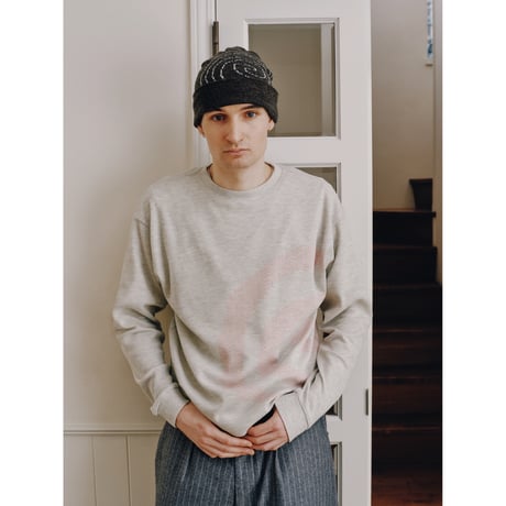 SOL soonerorlater / PIN-STRIPE BALLOON PANTS / GRAY