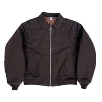 COMFORTABLE REASON / DUCK BOMBER JACKET / BROWN