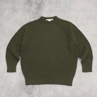 NOROLL / SIMPLE CREWNECK KNIT / OLIVE