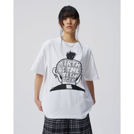 BoTT / SHAVED TEE / WHITE