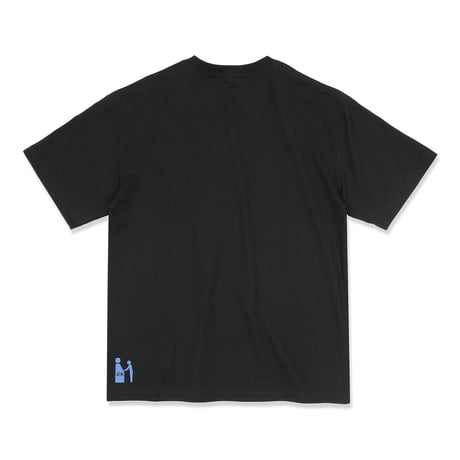 HOMBRE NINO / S/S PRINT TEE (ATM) / BLACK