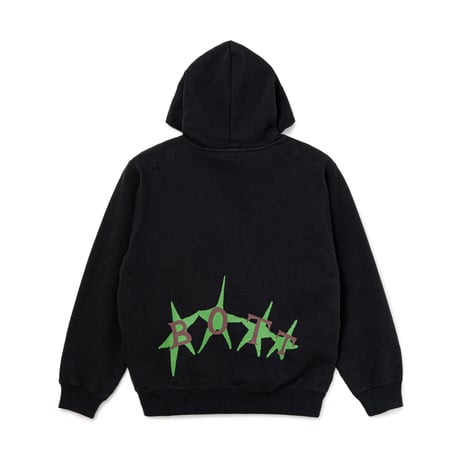 BoTT / STARS ZIP HOODIE / BLACK