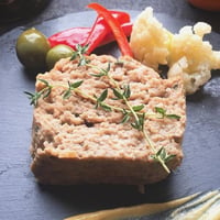 サルシッチャ風パテと レンコンチップスと水菜のサラダ【10月20日(火)開催】（※参加費は説明を参照ください。当日現金払いです）