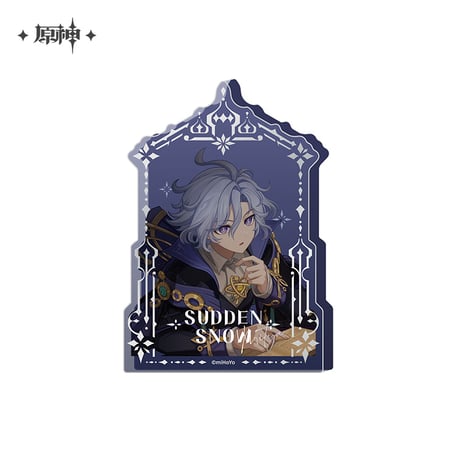 原神　miHoYo　驟雪シリーズ　厚アクリルスタンド（予約販売）2026年12月下旬中国発売