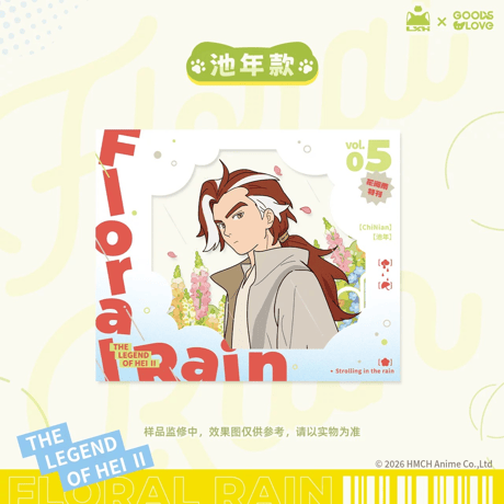 羅小黒戦記2　GOODSLOVEコラボ　花間雨シリーズ　ペーパークリップフォトカード（予約販売）