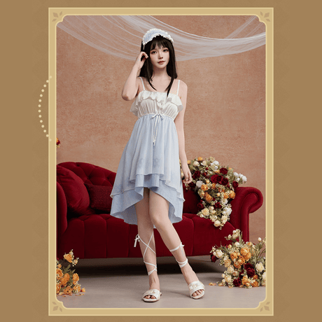 原神　miHoYo　 コロンビーナ　真夜中のティーパーティーシリーズ　ルームワンピース（予約販売）2026年10月末中国発売