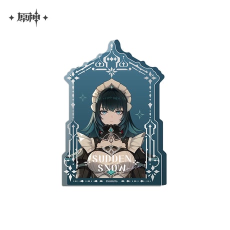 原神　miHoYo　驟雪シリーズ　厚アクリルスタンド（予約販売）2026年12月下旬中国発売