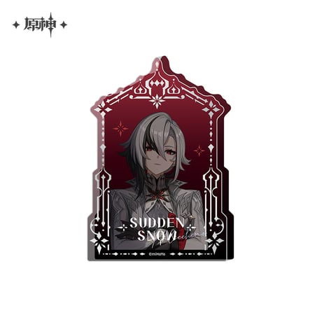 原神　miHoYo　驟雪シリーズ　厚アクリルスタンド（予約販売）2026年12月下旬中国発売