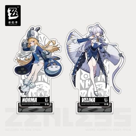 ゼンレスゾーンゼロ　miHoYo　立絵シリーズ　アクリルスタンド　外務計策局（予約販売）2026年9月末中国発売