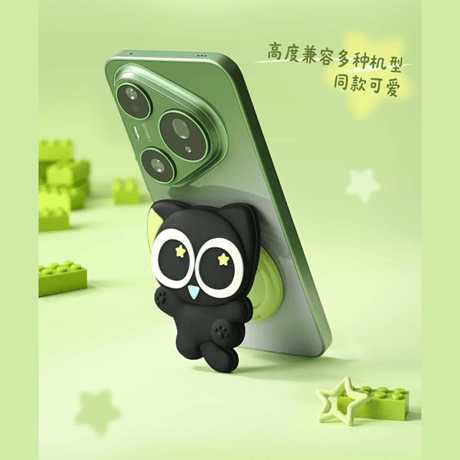 羅小黒戦記　GEEKSHAREコラボ　星空漫遊　リング付き　マグネット式立体スマホグリップ（予約販売）