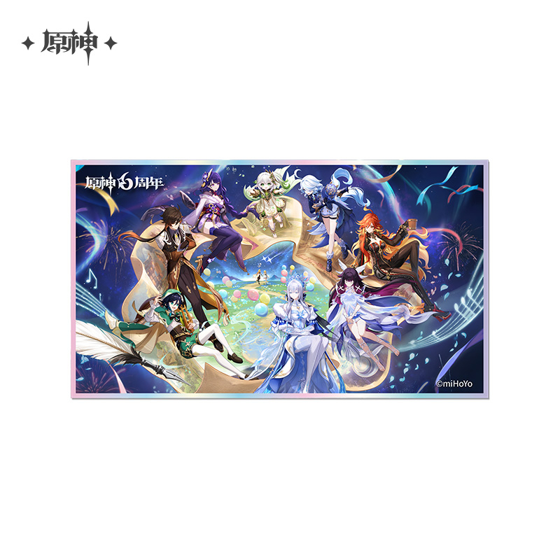 原神 miHoYo 周年記念シリーズ アクリル色紙 六周年（予約販売）2026年