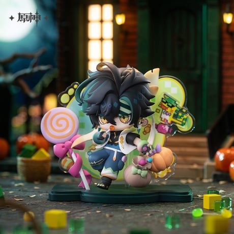 原神　miHoYo　APEXコラボ　幽夜綺想シリーズ　ちびキャラフィギュア　キィニチ（予約販売）2027年7月中国発売　※注文後のキャンセル不可商品