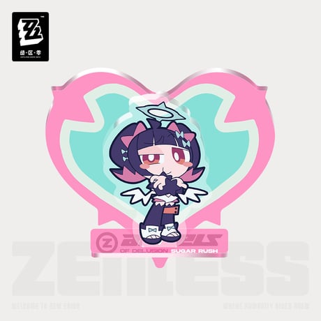 ゼンレスゾーンゼロ　miHoYo　PINK甜蜜暴撃シリーズ　Q版アクリルマグネット（予約販売）2027年1月中旬中国発売