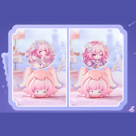 崩壊：スターレイル　miHoYo　ALL FOR PLAYコラボ　 宇宙遊園地シリーズ　起き上がりこぼし　フィギュア※ブラインド商品（予約販売）2026年11月中国発売