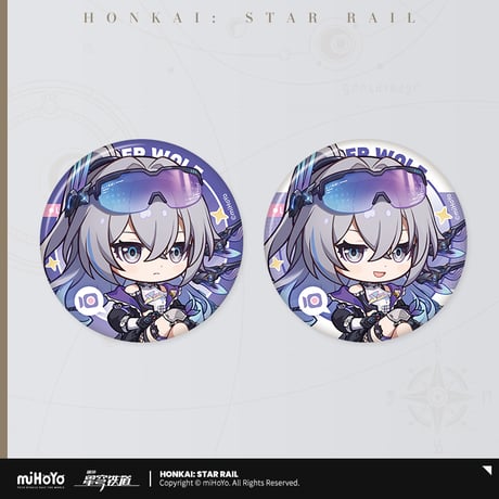 崩壊：スターレイル　miHoYo　フク郎のゲストルームシリーズ　2個入り缶バッジセット　Ver.8（予約販売）