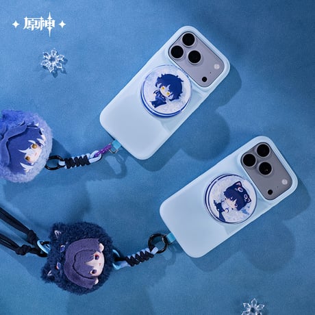 原神　miHoYo　オーロラパーティーシリーズ　流砂マグネット式スマホグリップ（予約販売）2027年3月末中国発売
