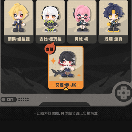 ゼンレスゾーンゼロ　miHoYo　ALL FOR PLAYコラボ　TinyAgents　タイニーエージェントシリーズ　ちびフィギュア　※ブラインド商品（予約販売）2026年9月上旬中国発売