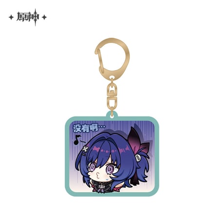 原神　miHoYo　Q版絵文字シリーズ　アクリルチャーム　モンド　Ver.2（予約販売）2026年11月初中国発売