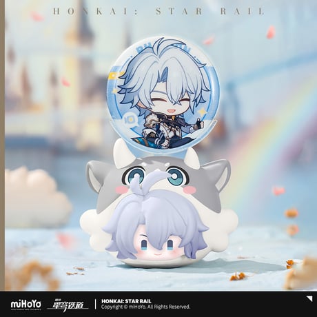 崩壊：スターレイル　miHoYo　ALL FOR PLAYコラボ　 宇宙遊園地シリーズ　起き上がりこぼし　フィギュア※ブラインド商品（予約販売）2026年11月中国発売