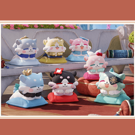 崩壊：スターレイル　miHoYo　HeyDollsコラボ　ガオガオシリーズ　キメラミニフィギュア　第三弾　※ブラインド商品（予約販売）