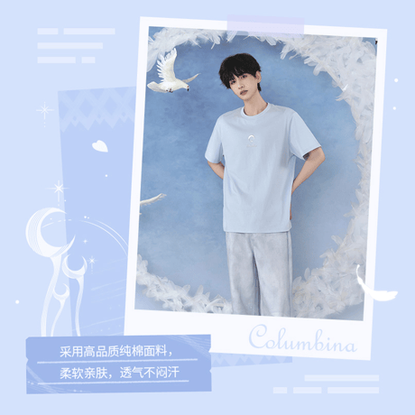 原神　miHoYo　コロンビーナテーマイメージシリーズ　カジュアル半袖Tシャツ（予約販売）2026年9月初中国発売