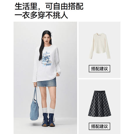 羅小黒戦記　Semirコラボ　2026年新作　ドローコード付き　長袖Tシャツ（予約販売）