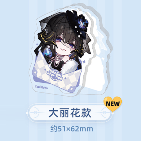 崩壊：スターレイル　miHoYo　ナナシビトの勲章シリーズ　アクリルクリップ　Ver.5（予約販売）