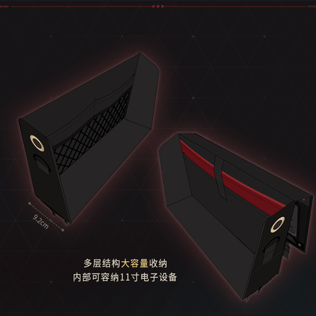 パニシング：グレイレイヴン　機体シリーズ　ルシア・逆冠ショルダー痛バッグ　ルシア・逆冠（予約販売）2026年12月末中国発売