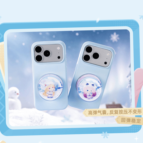 原神　miHoYo　オーロラパーティーシリーズ　流砂マグネット式スマホグリップ（予約販売）2027年3月末中国発売