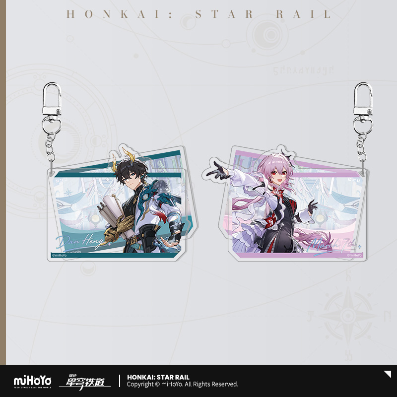 崩壊：スターレイル miHoYo 秋祭りシリーズ アクリルチャーム Ver.2