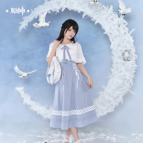 原神　miHoYo　コロンビーナテーマイメージシリーズ　ケープ付きワンピース（予約販売）2026年12月中旬中国発売