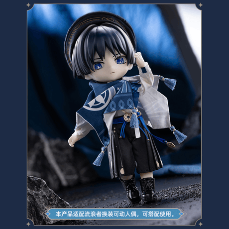 原神　miHoYo　PICCODOコラボ　放浪者　着せ替え服＆表情交換パーツ　セット（予約販売）2027年1月末中国発売　※ご注文後キャンセル不可商品  【フィギュア本体含まず】