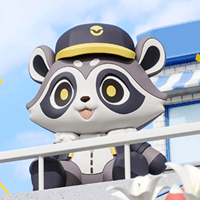 崩壊：スターレイル　miHoYo　GSCコラボ　Huggy Good Smileシリーズ　Q版フィギュア　Ver.3　銀河打者ラクーン（予約販売）2027年2月中国発売