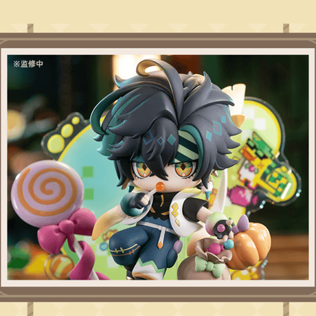 原神　miHoYo　APEXコラボ　幽夜綺想シリーズ　ちびキャラフィギュア　キィニチ（予約販売）2027年7月中国発売　※注文後のキャンセル不可商品