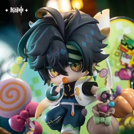 原神　miHoYo　APEXコラボ　幽夜綺想シリーズ　ちびキャラフィギュア　キィニチ（予約販売）2027年7月中国発売　※注文後のキャンセル不可商品