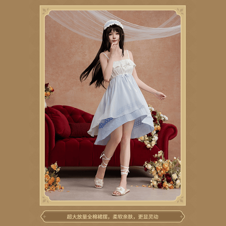 原神　miHoYo　 コロンビーナ　真夜中のティーパーティーシリーズ　ルームワンピース（予約販売）2026年10月末中国発売