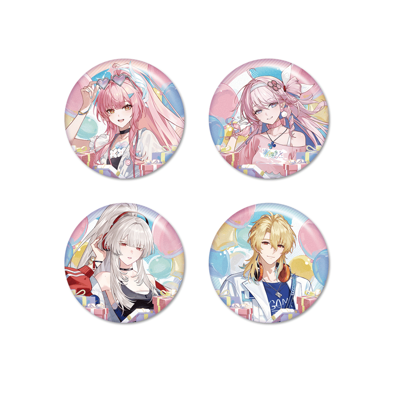 鳴潮 星からのメッセージテーマ ブリキ缶バッジ（予約販売）2026年12