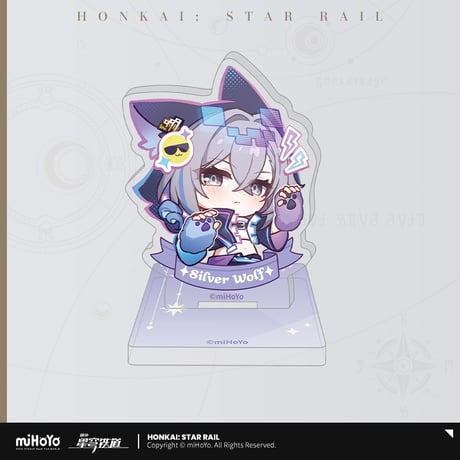 崩壊：スターレイル　miHoYo　ナナシビトの勲章シリーズ　アクリルスタンプ置物　Ver.5（予約販売）