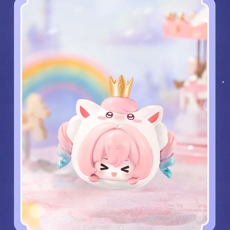 崩壊：スターレイル　miHoYo　ALL FOR PLAYコラボ　 宇宙遊園地シリーズ　起き上がりこぼし　フィギュア※ブラインド商品（予約販売）2026年11月中国発売