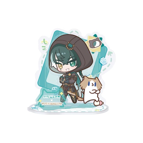 鳴潮　YUE XIN MEOWコラボ　共鳴の日常テーマ　アクリルスタンド（予約販売）2027年4月末中国発売