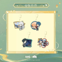 原神　miHoYo　MikaMikaコラボ　湖光入画シリーズ　ちびキャラチャーム（予約販売）