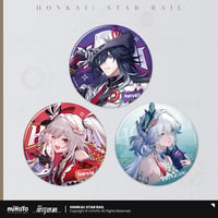 崩壊：スターレイル　miHoYo　星間旅行シリーズ　缶バッジ　Ver.5（予約販売）