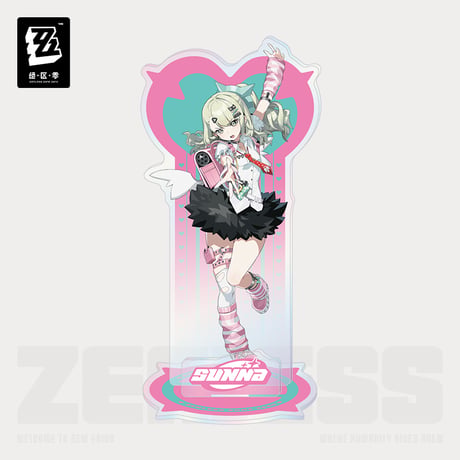 ゼンレスゾーンゼロ　miHoYo　PINK甜蜜暴撃シリーズ　アクリルスタンド（予約販売）2027年1月中旬中国発売