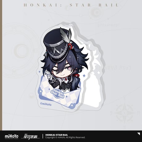 崩壊：スターレイル　miHoYo　ナナシビトの勲章シリーズ　アクリルクリップ　Ver.5（予約販売）