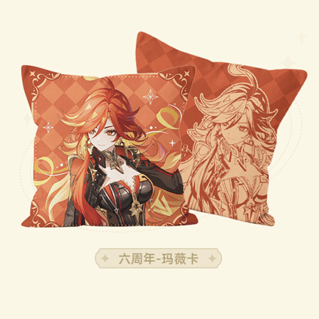 原神　miHoYo　周年記念シリーズ　抱き枕　六周年（予約販売）2026年12月下旬中国発売