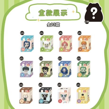 羅小黒戦記　簡動文創コラボ　米粒フィギュア　※ブラインド商品（予約販売）