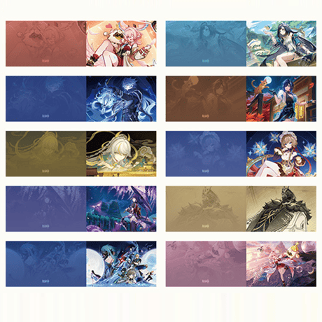 原神　miHoYo　2027年カレンダー（予約販売）2026年12月下旬中国発売